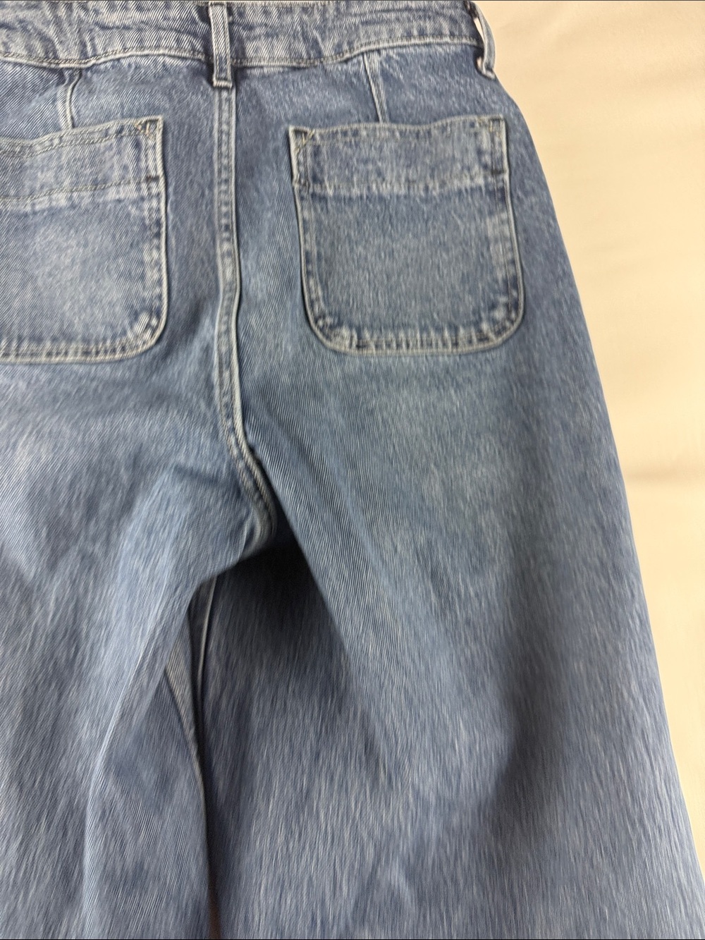 Free Assembly Super High Wide Leg Jeans Women's Size 6 - Picture 10 of 10